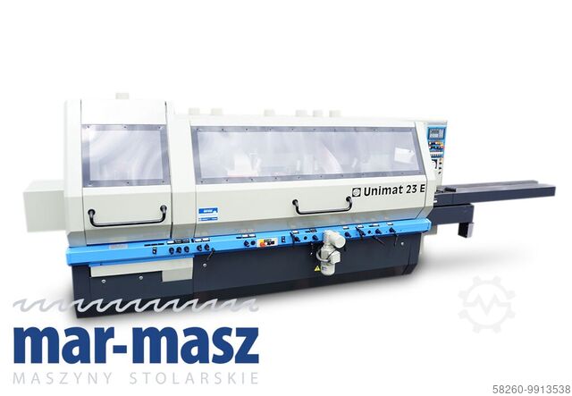 Четырехсторонний строгальный станок WEINIG UNIMAT 23E na 7 głowic