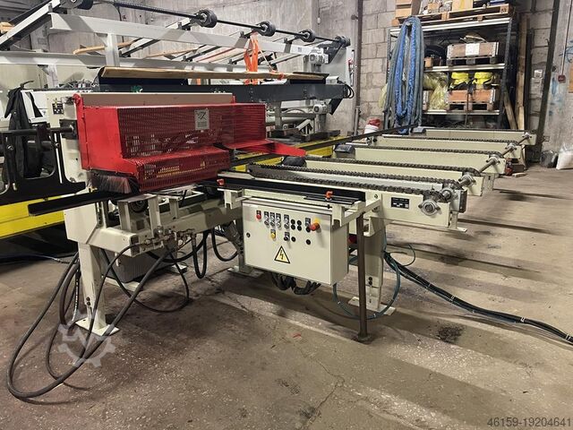 Механизация формовочного станка Weinig Moulder mechanisation 80m/min