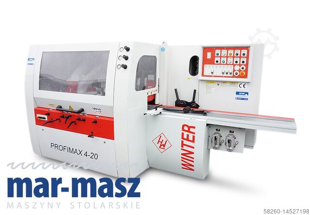Четырехсторонний строгальный станок WINTER Profimax 4-20