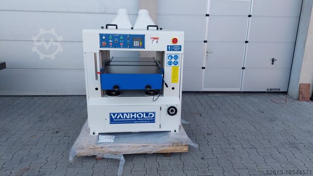 Толстомерный строгальный станок Dickenhobelmaschine Vanhold 630 Spiral zugrollen in Tisch