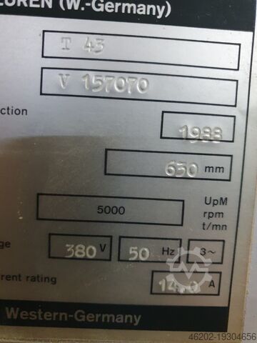 Толстомерный строгальный станок Martin Dickte T 45