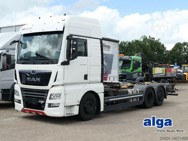 Автомобиль с заменяемым кузовом MAN 26.500 TGX LL 6x2, Motorschaden, Intarder