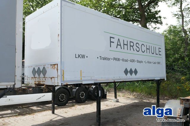 Автомобиль с заменяемым кузовом  Lübtheen WKO 715, Wechselkoffer, BDF, Rolltor