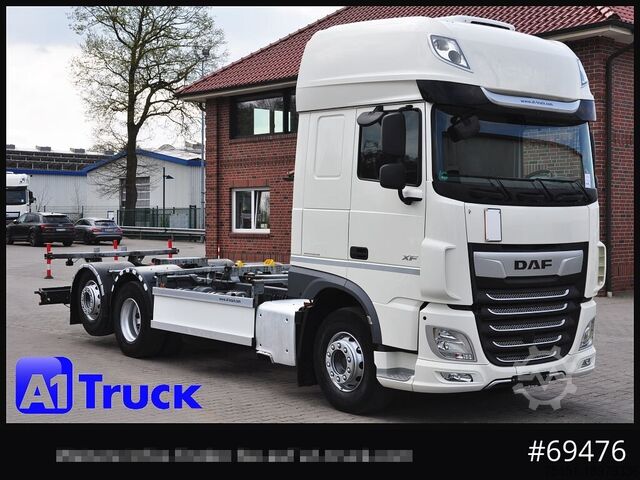 Автомобиль с заменяемым кузовом DAF XF 480 FAN Intarder, Lenkachse,