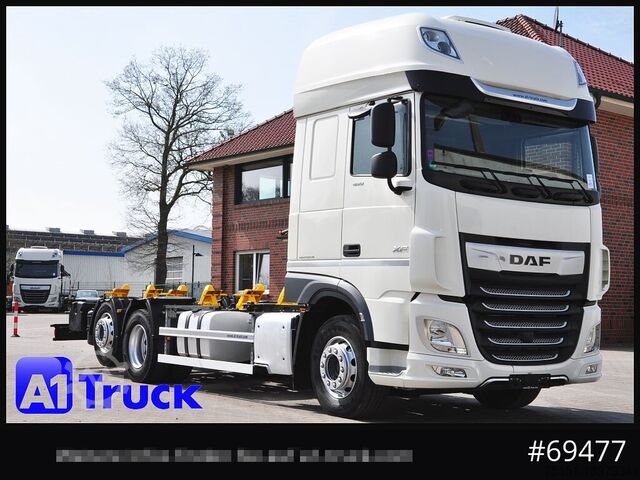 Автомобиль с заменяемым кузовом DAF XF 480 Intarder, Multiwechsler 2x AHK