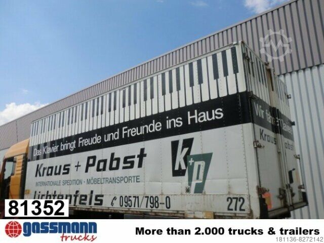 Автомобиль с заменяемым кузовом SOMMER WB Koffer