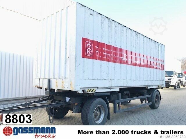 Автомобиль с заменяемым кузовом  Brüggen Wechselbrücke Koffer