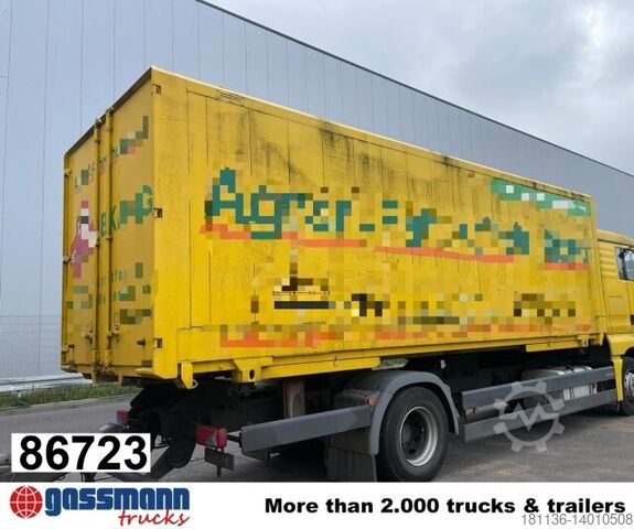 Автомобиль с заменяемым кузовом  Wechselbrücke Koffer mit Flügeltüren