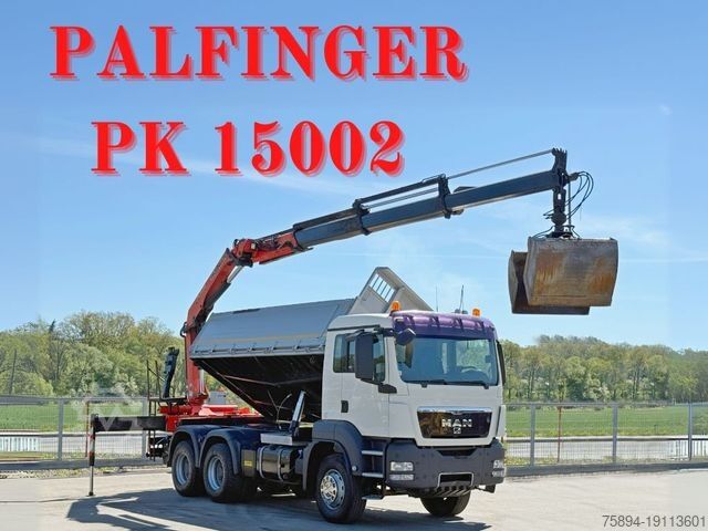 Самосвал MAN TGS 33.360*KIPPER 4,95 m *PK 15002 * 6x4