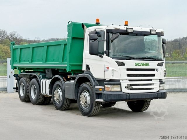 Самосвал SCANIA P 380 Kipper 5,70m + BORDMATIC* 8x4
