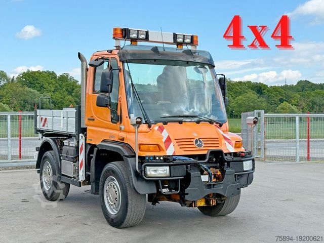 Самосвал MERCEDES-BENZ UNIMOG 400 * KIPPER 2,40 * 4x4 * TOPZUSTAND