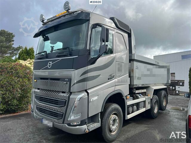 Самосвал Volvo FH 540 6x4 tipper w/ tandem lift. WATCH VIDEO