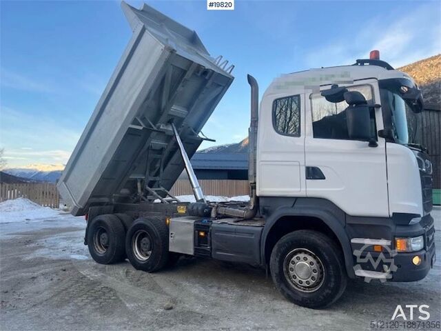 Самосвал Scania R580 6x4 Tipper Truck.