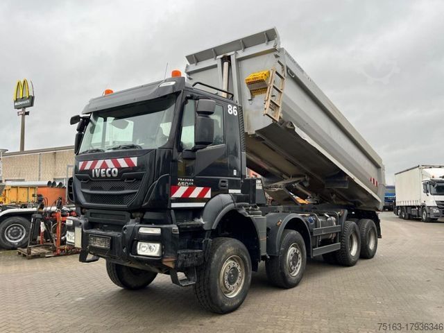 Самосвал IVECO TRACKER AD450TW 4 Achs Muldenkipper Meiller