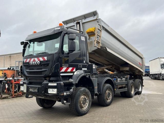Самосвал IVECO TRACKER AD450TW 4 Achs Muldenkipper Meiller