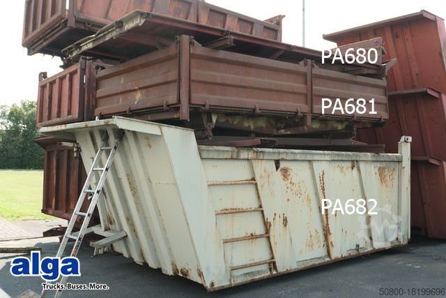 Самосвал Stahl - Hinterkippmulde ca. 17 cbm, Hilfsrahmen