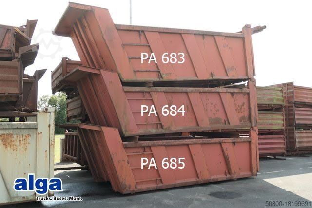 Самосвал  Div. Stahl- Hinterkippmulde ca. 12 cbm