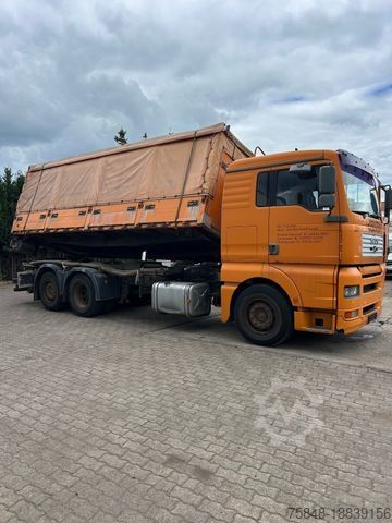 Самосвал MAN TGA 26.460 Getreidekipper 6x2-Schalter-Deutsch