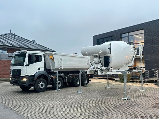 Самосвал MAN TGS 41.480 8x4 WECHSELSYSTEM KIPPER+MISCHER