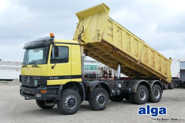 Самосвал MERCEDES-BENZ 4140 AK Actros 8x8, Allrad, Meiller, 17m³