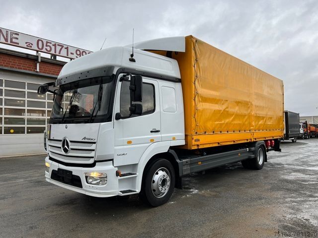 Бортовой грузовик с тентом MERCEDES-BENZ Atego 1230 L Pritsche LBW  7,2m+LBW