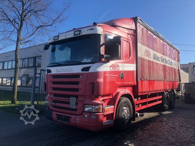 Бортовой грузовик с тентом SCANIA R340 LB 6x2 Plane LBW 2500 KG Retarder Bordwand
