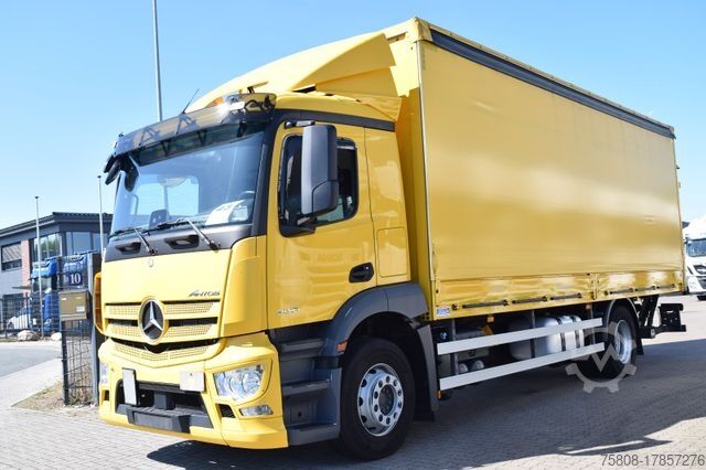 Бортовой грузовик с тентом MERCEDES-BENZ Antos 1830 4x2 Pritche Plane 7,20m LBW 2t. AHK