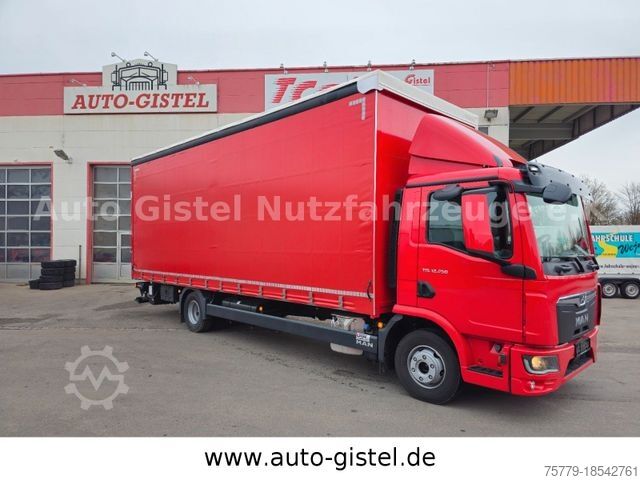 Бортовой грузовик с тентом MAN TGL 12.250 4x2 BL *Dautel DL2000S*Tageszulassung