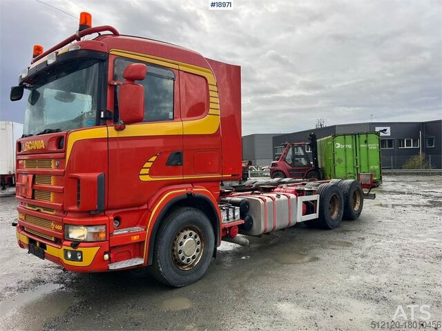 Шасси с кабиной Scania R164 6x2 chassis Repair object