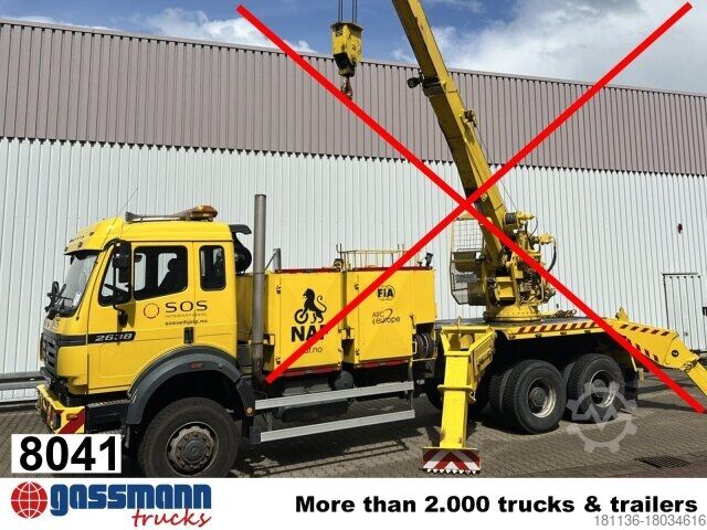 Шасси грузовика Mercedes-Benz SK II 2638/44 A 6x6, V8, Retarder