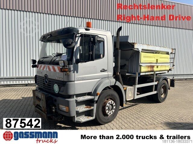 Шасси грузовика Mercedes-Benz Atego 1828 L 4x2,Rechtslenker, Winterdienstplatte