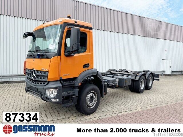 Шасси грузовика Mercedes-Benz Arocs 2633 6x4, 2x Nebenantrieb