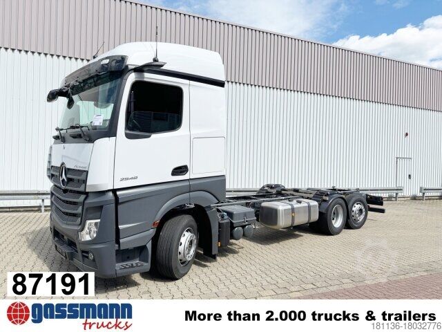 Шасси грузовика Mercedes-Benz Actros 2548 L 6x2, Retarder, Lenk-/Liftachse,