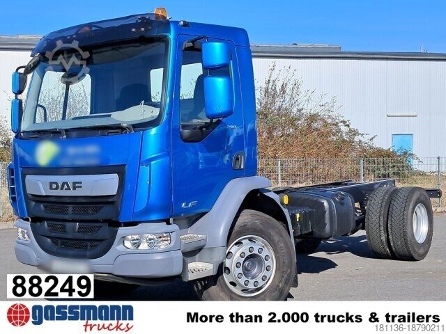 Шасси грузовика DAF LF 290 FA 4x2, Nebenantrieb, Navi