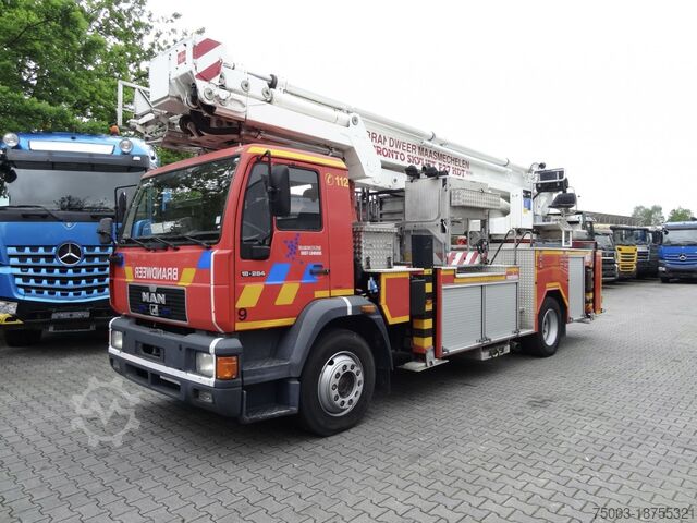 Автогидроподъёмник MAN L2000 18.284 Feuerwehr Bronto Skylift 27 Meter