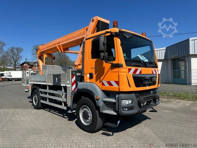 Автогидроподъёмник MAN TGM 15.250 / 4x4 / Ruthmann T300.1