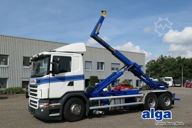 Крюковой мусоровоз SCANIA G 440 LB6X4, Hynalift HVL 110994, Retarder,Klima