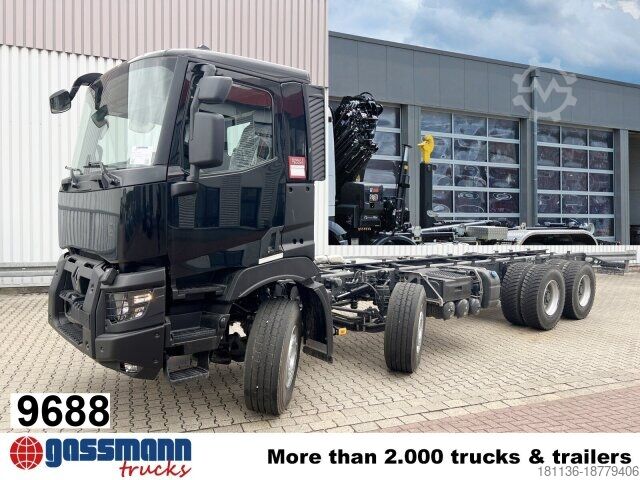 Крюковой мусоровоз Renault C 480 8x4, Kran 15-35m/t