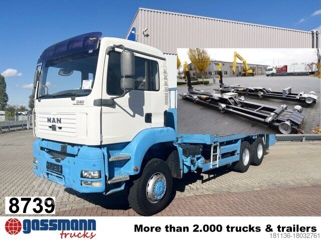 Крюковой мусоровоз MAN TGA 26.310 6X6 BB