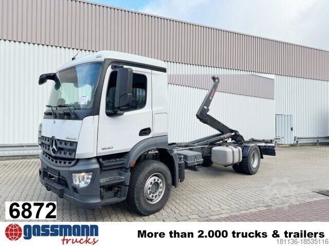 Крюковой мусоровоз Mercedes-Benz Arocs 1840 L 4x2/48, MultimediaCockpit, Navi