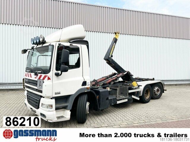 Крюковой мусоровоз DAF CF 85.460 6x2, Lenk-/Liftachse