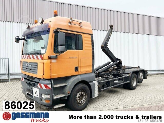 Крюковой мусоровоз MAN TGA 26.440 6X2-2 BL, Liftachse