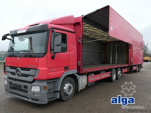 Грузовик для перевозки напитков MERCEDES-BENZ 2541 L NR Actros 6x2, Schwenkwand, Klima, Lift