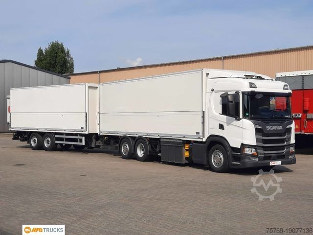 Грузовик для перевозки напитков SCANIA G 450 Getränkekofferzug 2xLBW Lenkachse Retarder