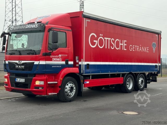 Грузовик для перевозки напитков MAN TGM 26.340 L / LBW / 2xAHK / LENKACHSE / 18 PAL