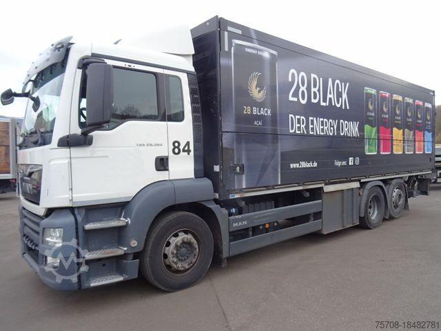 Грузовик для перевозки напитков MAN 26.360 TGS*Schwenkwand*20 Pal*Lift/Lenk*2,5t LBW