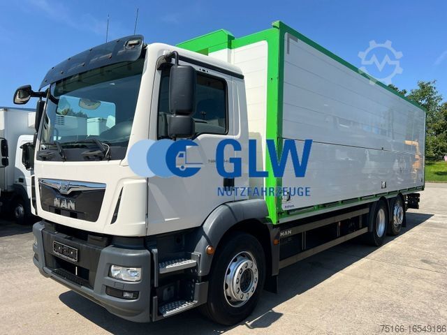 Грузовик для перевозки напитков MAN TGM 26.340 LL Getränkekoffer 8,10 m LBW 2 T*LENK