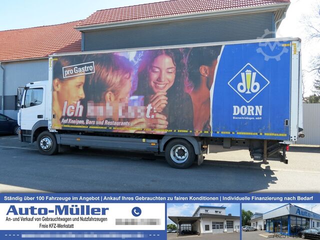 Грузовик с надстройкой для напитков Mercedes-Benz Atego 3 4x2 Getränke Bordwand 2xAHK