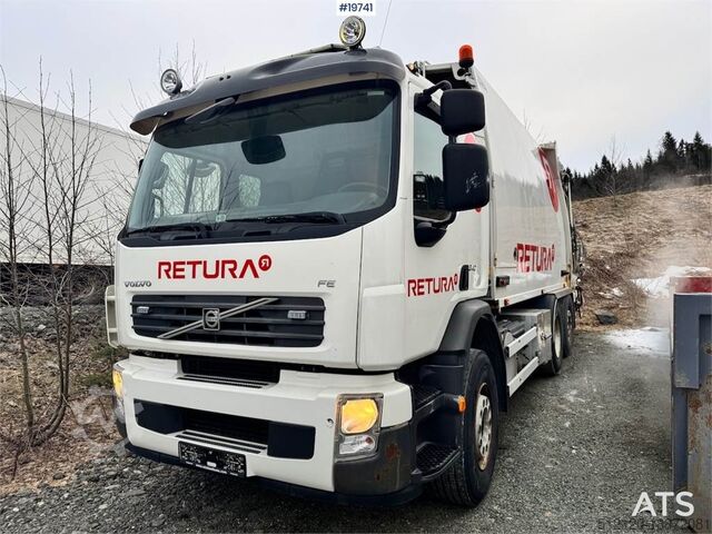 Автомобиль для сбора мусора Volvo FE340 Renovation truck w/ NTM superstructure.