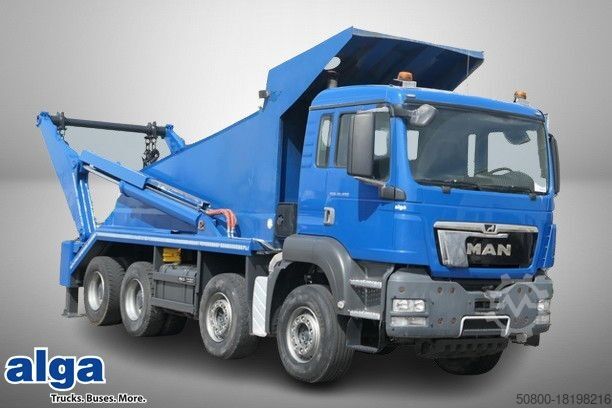 Самосвал MAN 41.480 TGS 8x4, gr. Federpaket, 37tkm, 4-Achser